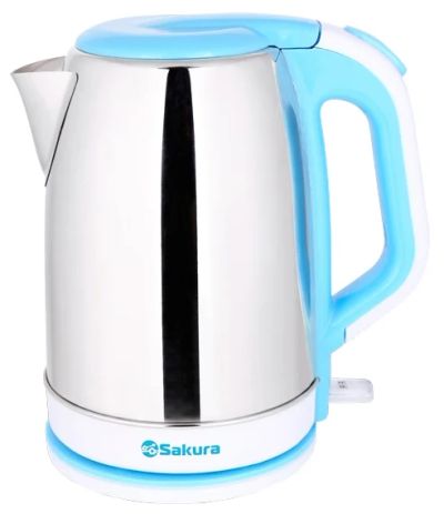Лот: 8891751. Фото: 1. Чайник Sakura SA-2137BL (1.8 л... Чайники, кофемашины, кулеры