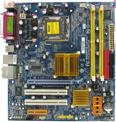 Лот: 15248774. Фото: 1. Мат плата под LGA 775 с поддержкой... Материнские платы