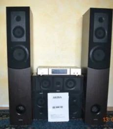 Лот: 7504854. Фото: 1. Акустическая стереосистема AKIRA... Активные акустические системы