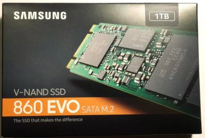 Лот: 17947987. Фото: 1. 1024 ГБ SSD M.2 накопитель Samsung... SSD-накопители
