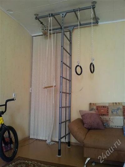 Лот: 1539317. Фото: 1. Детский спортивный уголок, шведская... Другое (спортивные товары)