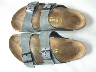 Лот: 7670140. Фото: 1. Сандалии,шлепанцы кожа Birkenstock... Шлепанцы, сланцы