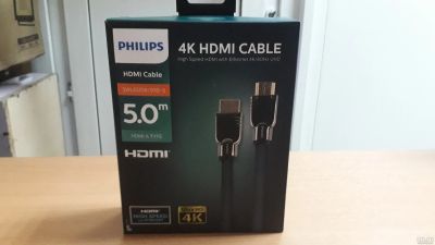 Лот: 14530145. Фото: 1. Кабель Philips HDMI - HDMI, 5... Шлейфы, кабели, переходники