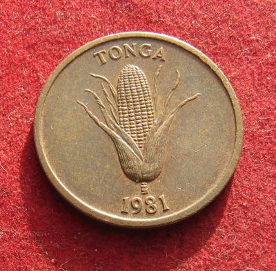 Лот: 21021379. Фото: 1. Тонга 1 сенити, 1981г. Австралия и Океания