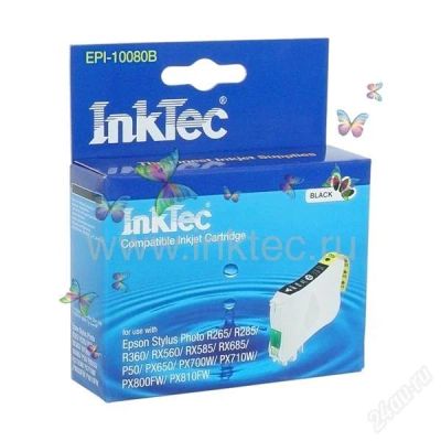 Лот: 2245388. Фото: 1. Картридж InkTec T0801 для Epson... Картриджи, расходные материалы