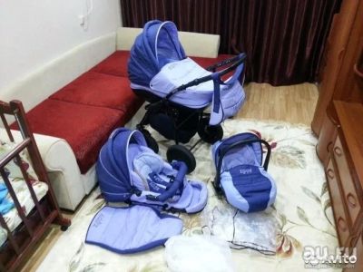 Лот: 9557720. Фото: 1. Коляска Tutis Zippy silver plus... Коляски