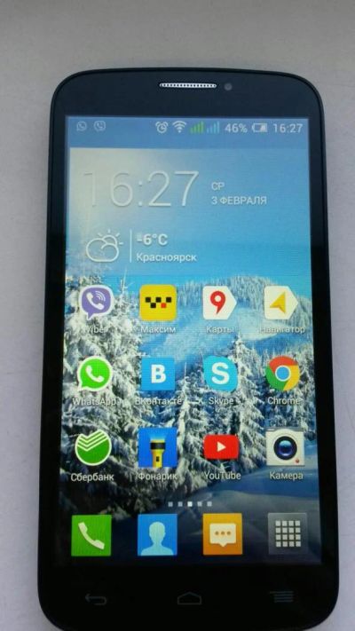 Лот: 6860830. Фото: 1. Alcatel 7041D POP C7 Идеальное... Смартфоны
