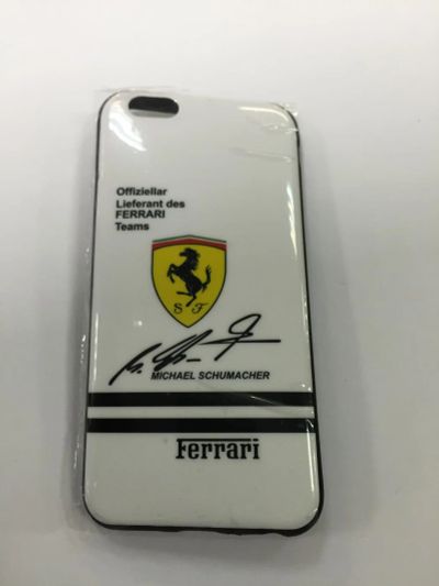Лот: 6705839. Фото: 1. Чехол силикон Ferrari для IPhone... Чехлы, бамперы