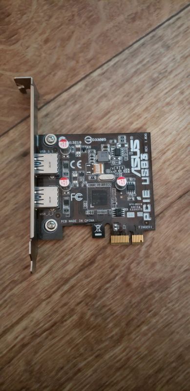 Лот: 15852890. Фото: 1. ASUS PCI-E USB3. (PCI-E X1 to... Платы расширения, контроллеры, доп. порты