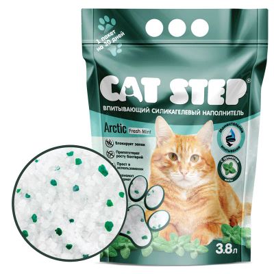 Лот: 19988351. Фото: 1. Cat Step Arctic Fresh Mint (Кэт... Миски, лотки, наполнители