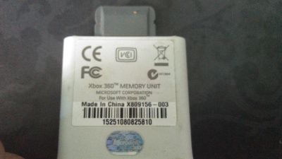 Лот: 11779932. Фото: 1. XBOX 360 Карта памяти на 256 Mb. Игры для консолей