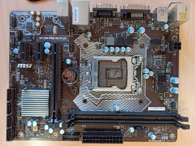 Лот: 16156113. Фото: 1. Материнская плата MSI H110M PRO-VD... Материнские платы
