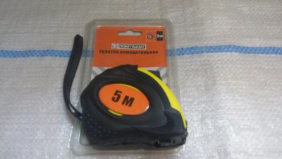 Лот: 11637458. Фото: 1. рулетка 5м..новая Dominant см... Ручной инструмент