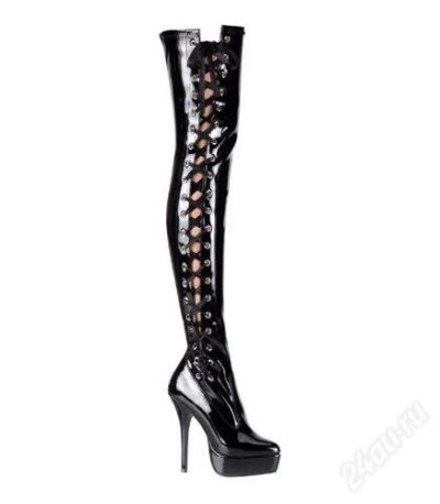 Лот: 51629. Фото: 1. Indulge - Platform Boots Thigh... Другое (женская обувь)