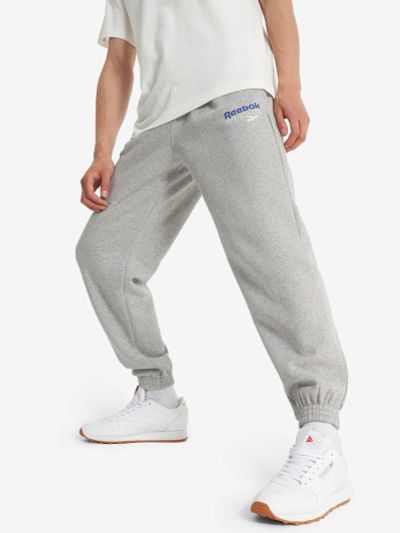 Лот: 23575003. Фото: 1. Брюки флисовые мужские Reebok... Спортивные брюки, штаны