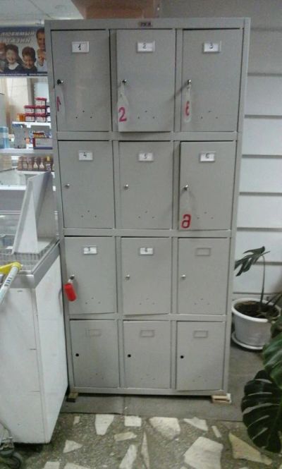 Лот: 7822539. Фото: 1. Шкаф для сумок, камера хранения... Торговое