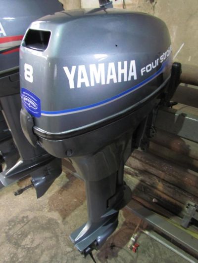Лот: 9098217. Фото: 1. Лодочный мотор Yamaha F 8. Лодочные моторы