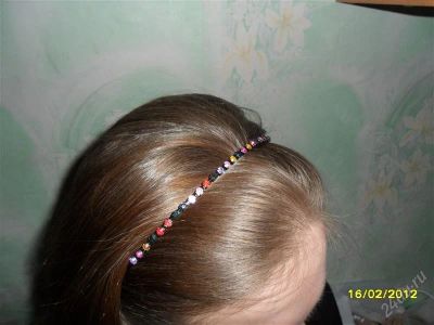 Лот: 636955. Фото: 1. Ободочек со стразиками, новый!. Аксессуары
