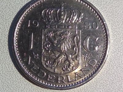Лот: 14569265. Фото: 1. Монета Нидерландов 1 гульден. Европа