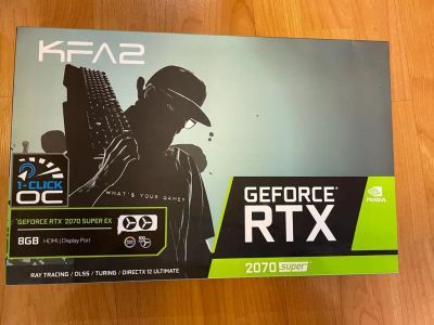 Лот: 19573309. Фото: 1. GeForce RTX 2070 SUPER EX + Cougar... Видеокарты