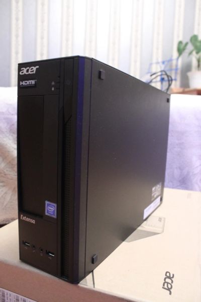 Лот: 17505196. Фото: 1. Компактный офисный ПК Acer Extensa... Компьютеры в сборе