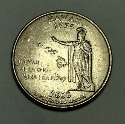 Лот: 11920110. Фото: 1. 25 центов США Серия "Штаты и территории... Америка