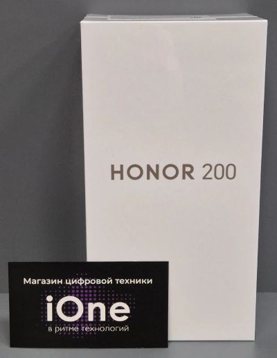 Лот: 24864288. Фото: 1. Honor 200 8/256Gb Белый (Новый... Смартфоны