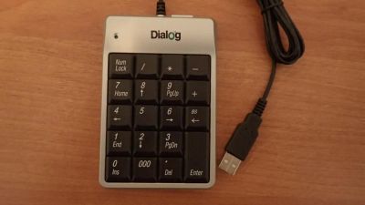 Лот: 8690860. Фото: 1. Цифровая клавиатура (numpad) Dialog... Клавиатуры и мыши