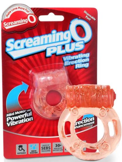 Лот: 22066479. Фото: 1. Виброкольцо на пенис Screaming... Игрушки