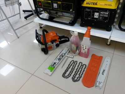 Лот: 12755297. Фото: 1. STIHL MS 180 (оригинал!!!) + хороший... Бензо-, мотоинструмент