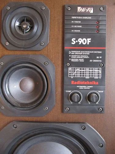 Лот: 7794560. Фото: 1. Hi-Fi Колонки Radiotehnika S90F... Пассивные акустические системы