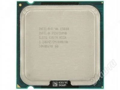 Лот: 906968. Фото: 1. Intel Pentium Dual Core s775 E5800... Процессоры