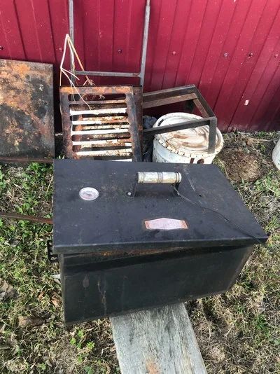 Лот: 17593581. Фото: 1. Коптильня Firewood с подставкой... Мангалы, грили, коптильни