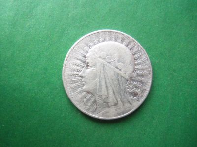 Лот: 18665900. Фото: 1. Польша 5 злотых 1933 г., серебро... Европа