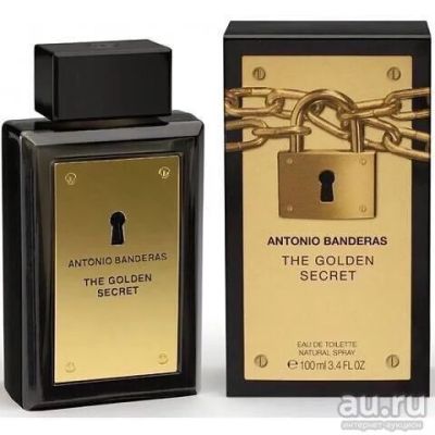 Лот: 13038467. Фото: 1. Духи Antonio Banderas Golden Secret... Мужская парфюмерия