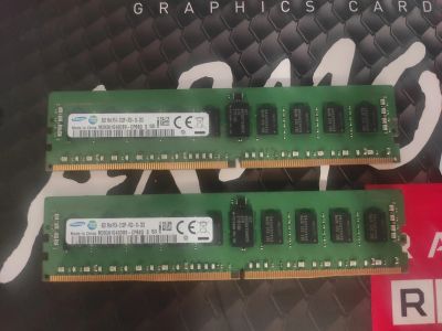 Лот: 17619674. Фото: 1. 8 гб-samsung DDR4 1Rx4 PC4-2133P-RC0-10-DC0... Оперативная память