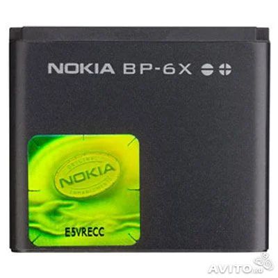 Лот: 8035875. Фото: 1. Аккумулятор BP-6X для Nokia 8800... Аккумуляторы