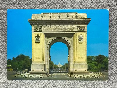 Лот: 25848051. Фото: 1. Почтовая открытка Румыния - Бухарест. Открытки, конверты