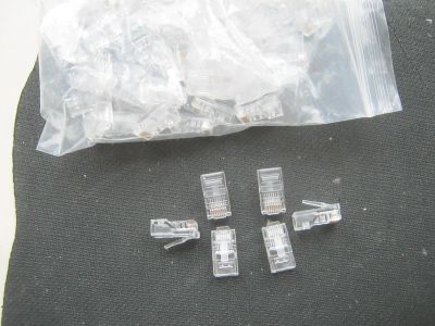 Лот: 25003002. Фото: 1. Коннектор RJ-45. Другое (сетевые устройства)