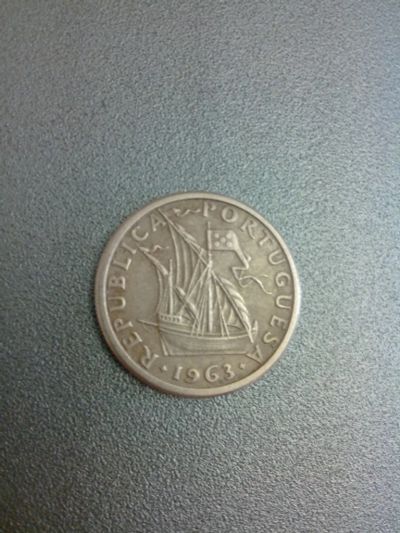 Лот: 7660890. Фото: 1. 2 S 50 1963 год Португалия корабль. Европа