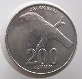 Лот: 8337415. Фото: 1. Индонезия 200 рупий 2003 XF. Азия
