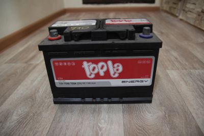 Лот: 21423121. Фото: 1. Автомобильный аккумулятор Topla... Аккумуляторы
