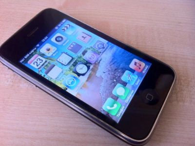 Лот: 5135639. Фото: 1. iPhone 3GS 16 черный читайте описание... Смартфоны