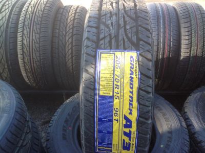Лот: 5354895. Фото: 1. 205 70r15 Dunlop Grandtrek A/T-3... Шины