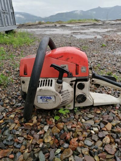 Лот: 16251442. Фото: 1. Пила Stihl на запчасти китайская. Бензо-, мотоинструмент