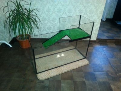 Лот: 7435212. Фото: 1. аквариум для черепах... Аквариумы, террариумы