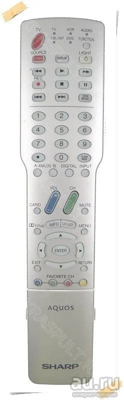 Лот: 15903937. Фото: 1. Пульт SHARP GA264WJSA AQUOS ORIGINAL. Пульты ДУ