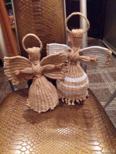 Лот: 8833607. Фото: 1. Авторская кукла Ангел. Авторские куклы, игрушки, поделки