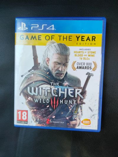 Лот: 19563199. Фото: 1. Ведьмак 3 ps4 / Ведьмак Дикая... Игры для консолей