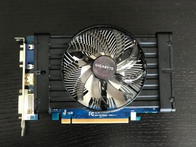 Лот: 10448338. Фото: 1. видеокарта gigabyte gv-r775Oc-1GI. Видеокарты